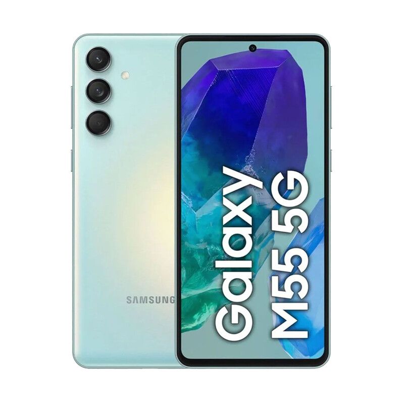 SAMSUNG M55 8/256 GB 5G COLOR LIGHT GREEN SAMSUNG M55 8/256 GB 5G COLOR LIGHT GREEN - Imagen 1