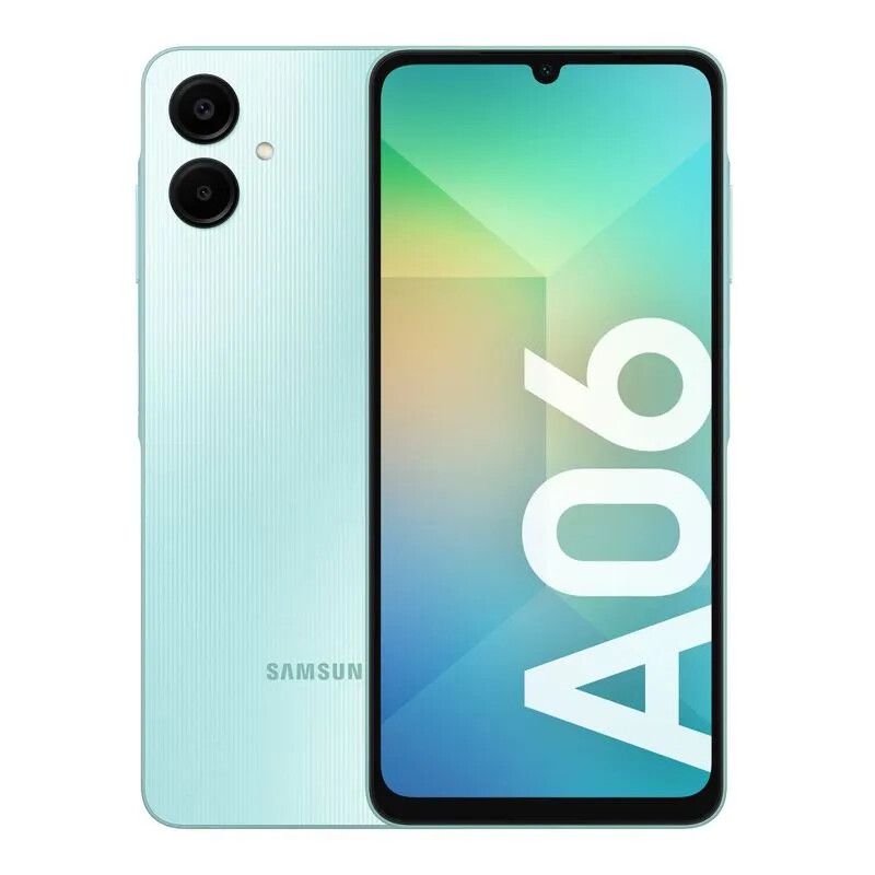 SAMSUNG A06 4/128 GB COLOR LIGHT GREEN SLIM SAMSUNG A06 4/128 GB COLOR LIGHT GREEN SLIM - Imagen 1