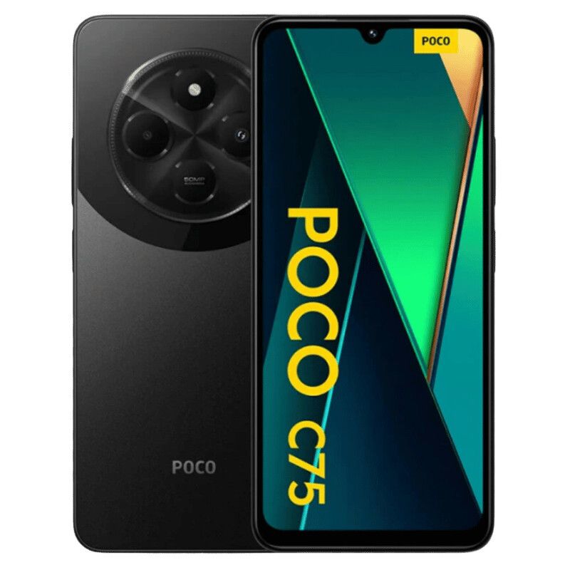 POCO C75 8/256 GB COLOR BLACK POCO C75 8/256 GB COLOR BLACK - Imagen 1