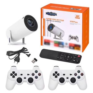 PROYECTOR PORTATIL GAMER  + 2 JOYSTICK TVBOX MAGISTV