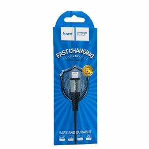 CABLE TIPO USB IPHONE HOCO PREMIUM X38 1M 2.4A