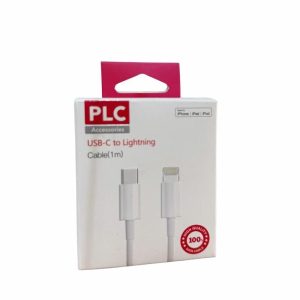 CABLE USB C A LIGHTING IPHONE 11/12/13/14 1M. PLC