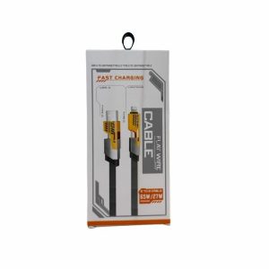 CABLE FLAT WIRE 4 EN 1 - USB A C+ LIGHTNIG A C