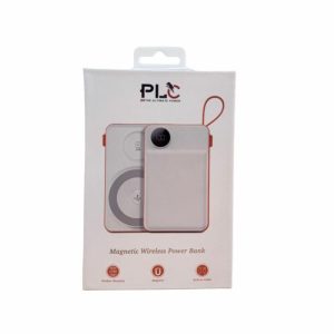POWER BANK MAGNETIC WIRELESS PLC 007 (22,5 W) BLANCO