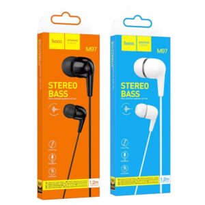 AURICULAR CON CABLE HOCO PREMIUM IN EAR M97 BLANCO