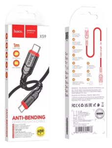CABLE USB A C  HOCO PREMIUM X59 1M 2.4A